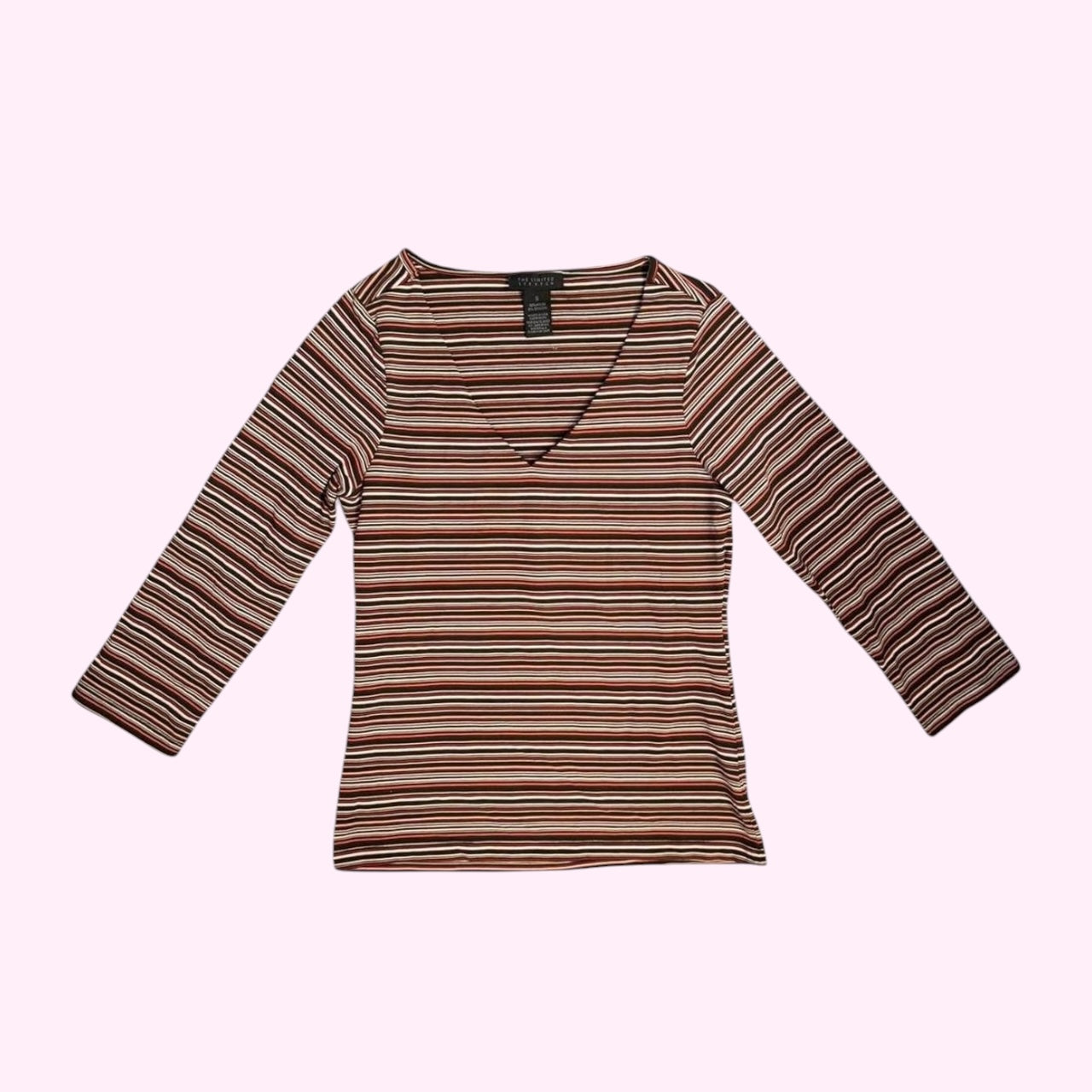 Striped Long Sleeve Top S