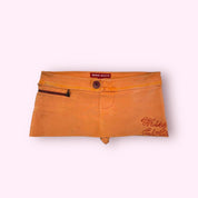 Miss Sixty Orange Mini Skirt M