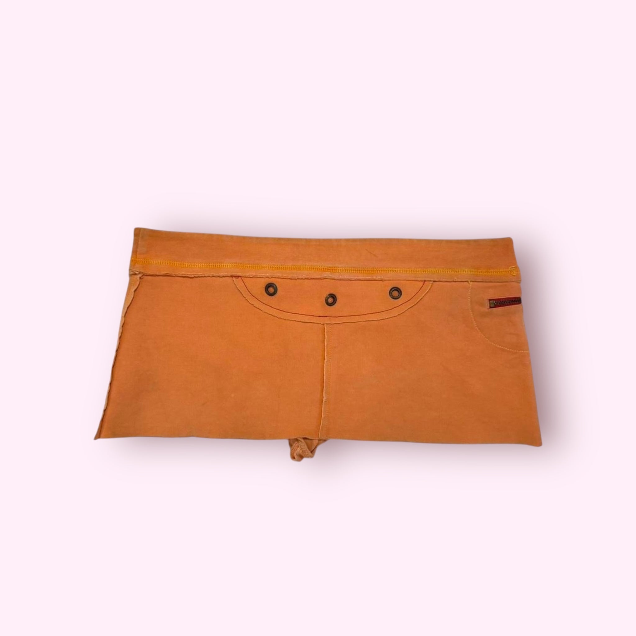 Miss Sixty Orange Mini Skirt M