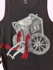 Custo Barcelona Black Sleeveless Tank Top S