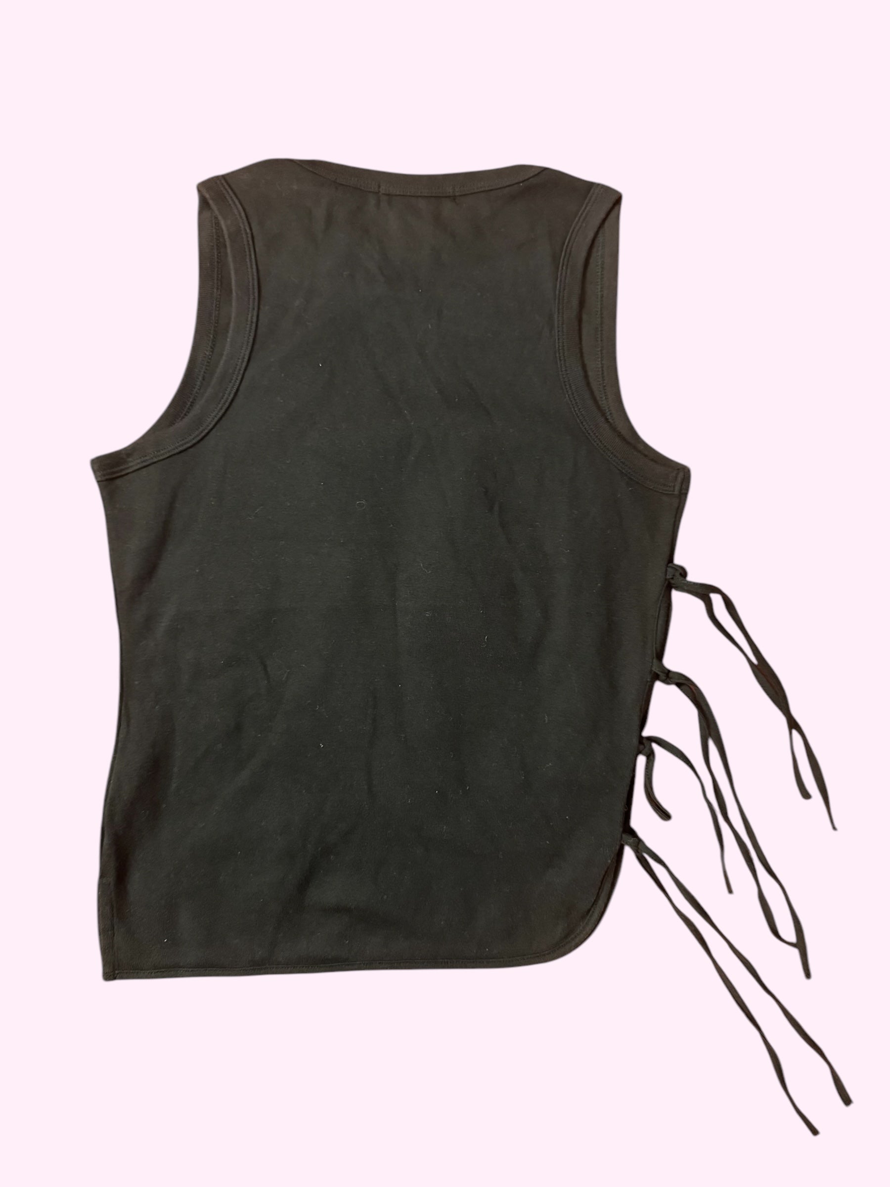 Custo Barcelona Black Sleeveless Tank Top S