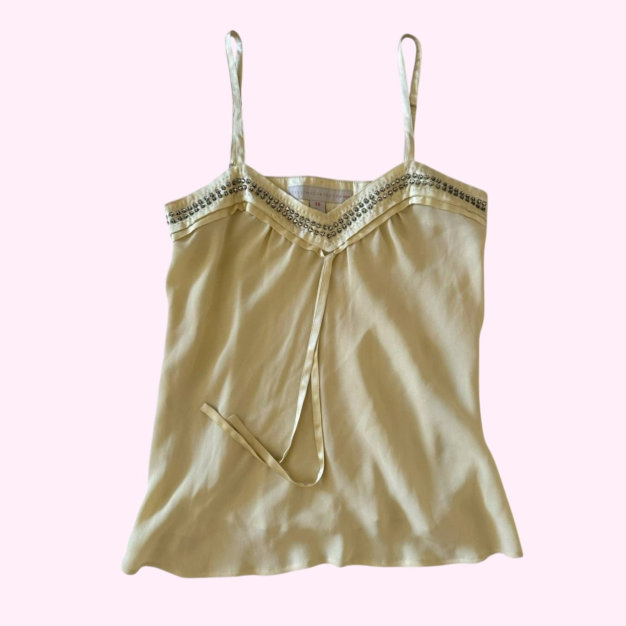 Stella McCartney x H&M Silk Tank Top M