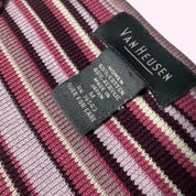 Pink Striped Knit Top M