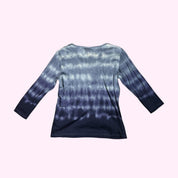 Blue Long Sleeve Top M