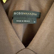 Chocolate Brown Midi Dress M
